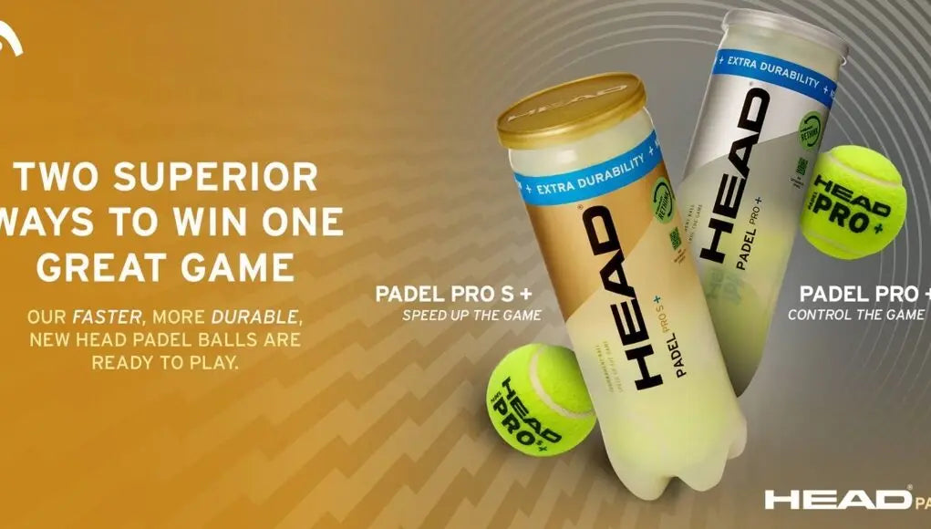 Pelotas de Pádel HEAD Pro S+ | Alta Durabilidad | Pack de 3, 6, 12 o 24 Botes | Nivel Avanzado