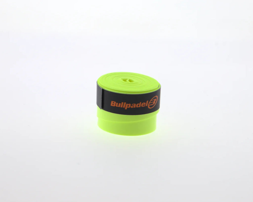 Pack 6 Overgrips PRO Bullpadel para Pádel | Negro, Blanco, Rojo, Amarillo, Naranja | Máximo Agarre y Confort