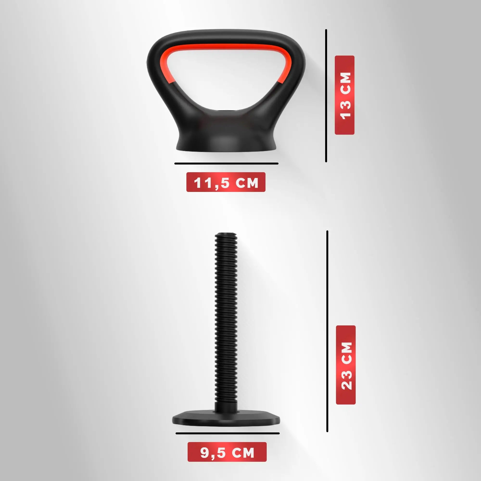 Mancuernas Ajustables 2 en 1 RELAXTY | Set 10-20 kg con Discos Recubiertos y Barra Antideslizante | Entrenamiento en Casa y Gimnasio