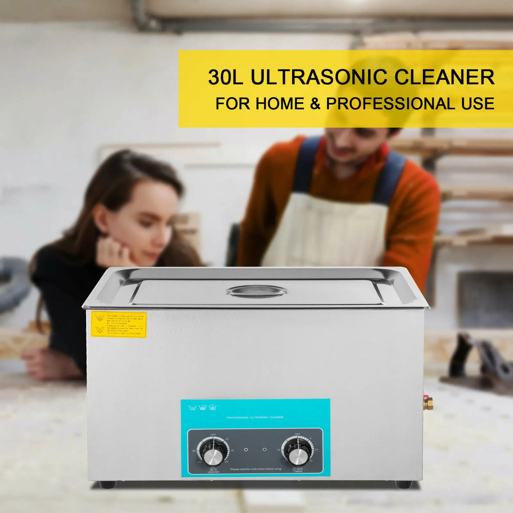 Limpiador Ultrasónico Eléctrico SucceBuy – 3L / 6,5L / 10L / 15L / 22L / 30L, 40KHz, Acero Inoxidable 304, con Calefacción