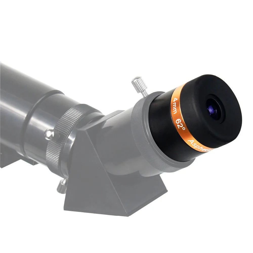 Oculares SVBONY 4/10/23mm Gran Angular 62° | Ocular Asférico HD para Telescopios 1,25" | Accesorio Astronomía