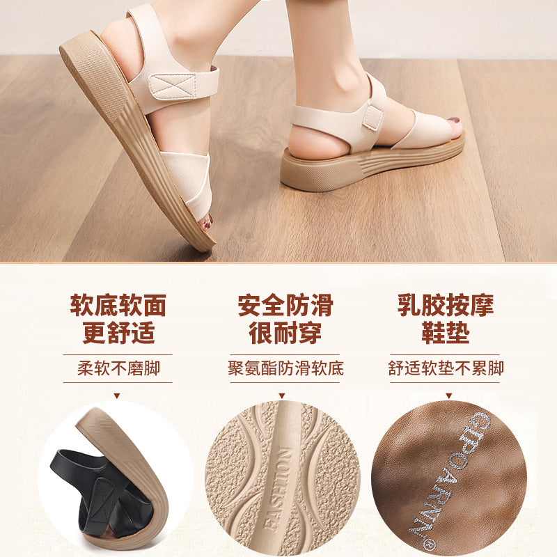 Sandalias Confort Ergonómicas con Suela Blanda para Mujer