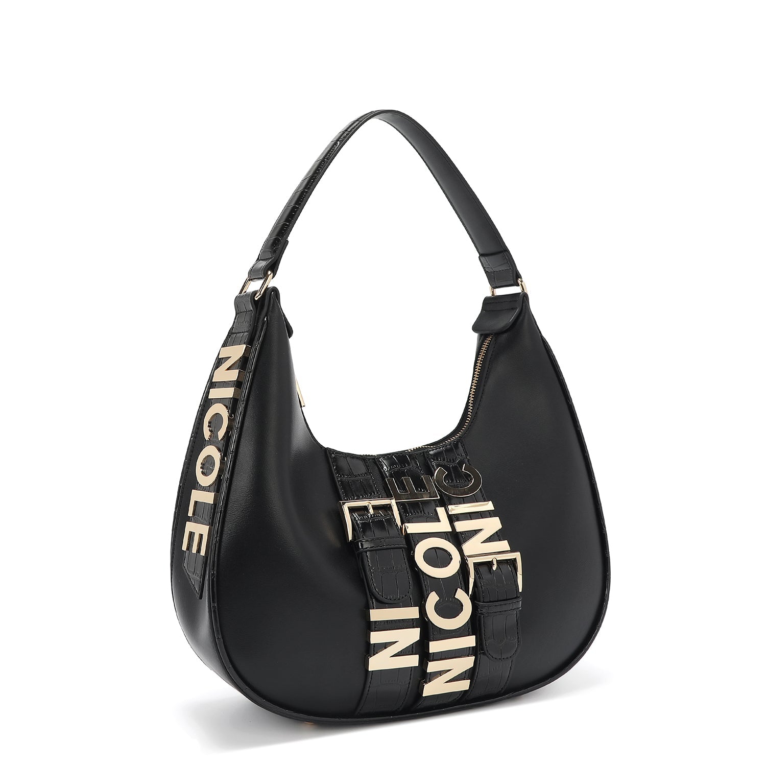 CALISTA BOLSO DE HOMBRO GRANDE (NEGRO)-3