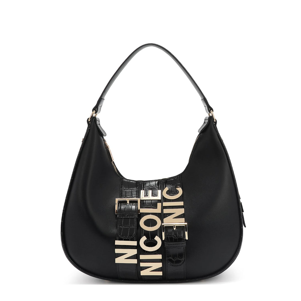 CALISTA BOLSO DE HOMBRO GRANDE (NEGRO)-2