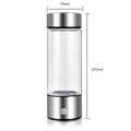 Vaso de Agua Rica en Hidrógeno BALASHOV Portátil, Generador H2, Ionizador Alcalino, Botella Antioxidante con Filtro de Titanio, 420 ml