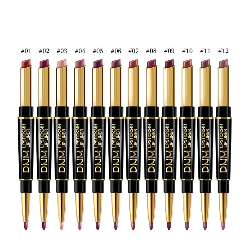 Combo de Labios Perfecto: Pintalabios Mate + Perfilador Hidratante.