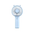 Ventilador de Mano Portatil Mini USB Recargable, Silencioso, Pequeno Ventilador Enfriador para Escritorio, 4 Colores