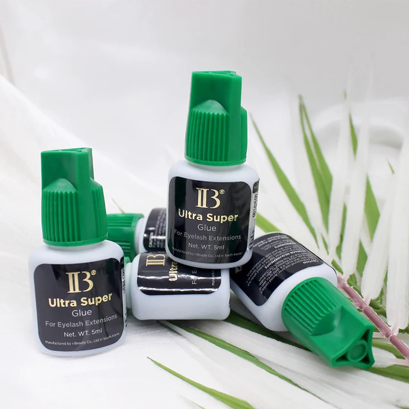 Pack x5 Adhesivo para Extensiones de Pestañas IB Ultra Super 5ml