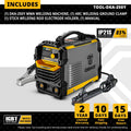 Soldadora Inversora DEKO MMA 160/200A – 4,1 KVA, Tecnología IGBT, 220V, MMA y TIG Lift