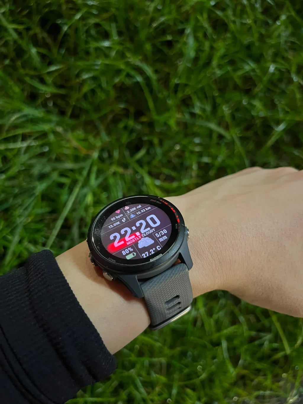 Smartwatch Garmin Forerunner 255 – GPS, 46mm, Pantalla 1,3", 14 Días Batería, 5ATM, Multi-GNSS, Bluetooth, WiFi