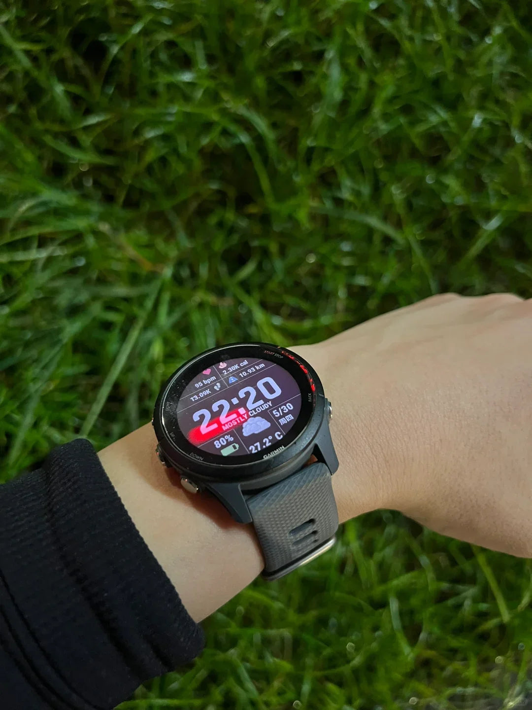 Smartwatch Garmin Forerunner 255 – GPS, 46mm, Pantalla 1,3", 14 Días Batería, 5ATM, Multi-GNSS, Bluetooth, WiFi