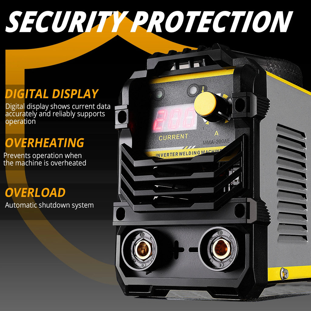 Soldadora Inversora DEKO MMA 160/200A – 4,1 KVA, Tecnología IGBT, 220V, MMA y TIG Lift