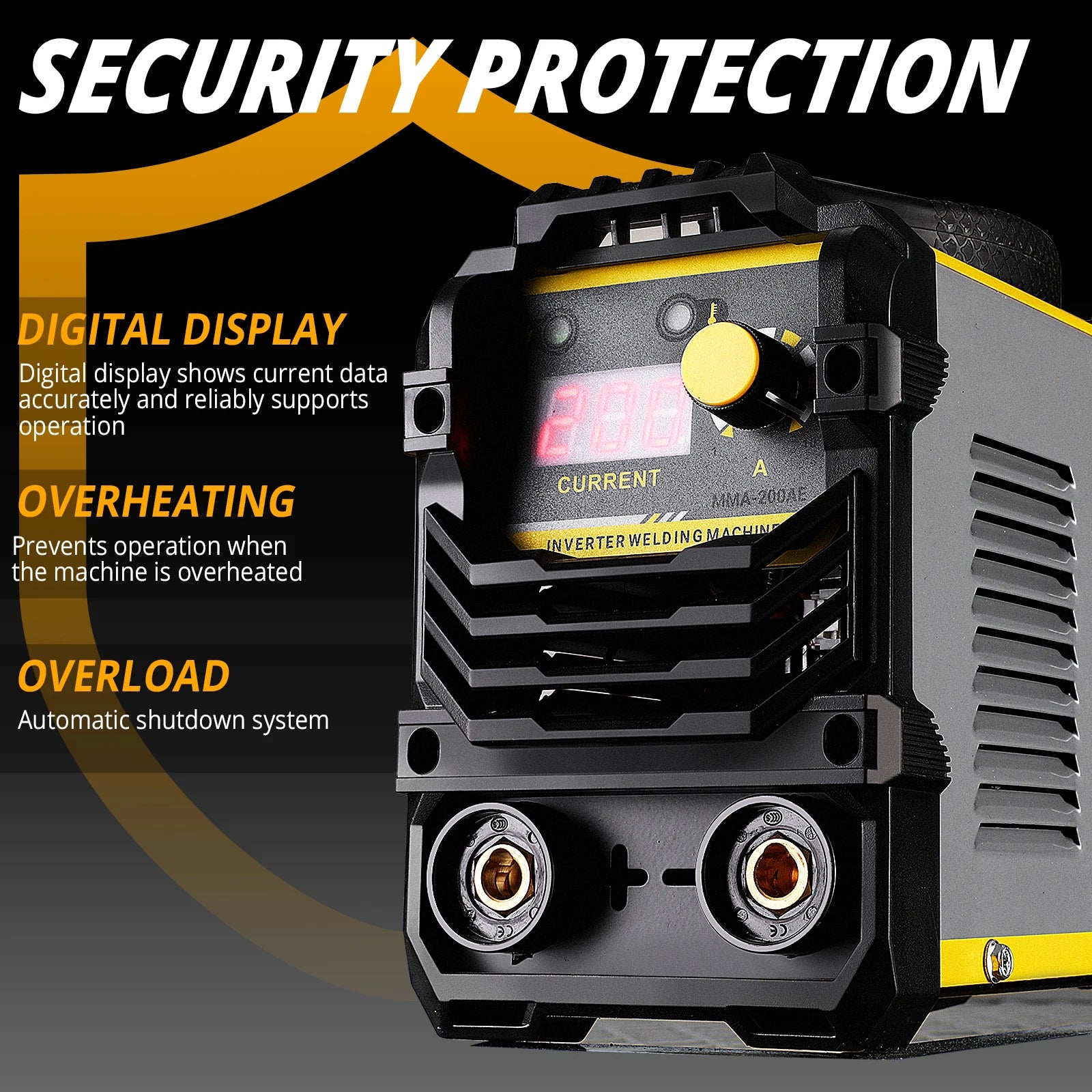 Soldadora Inversora DEKO MMA 160/200A – 4,1 KVA, Tecnología IGBT, 220V, MMA y TIG Lift