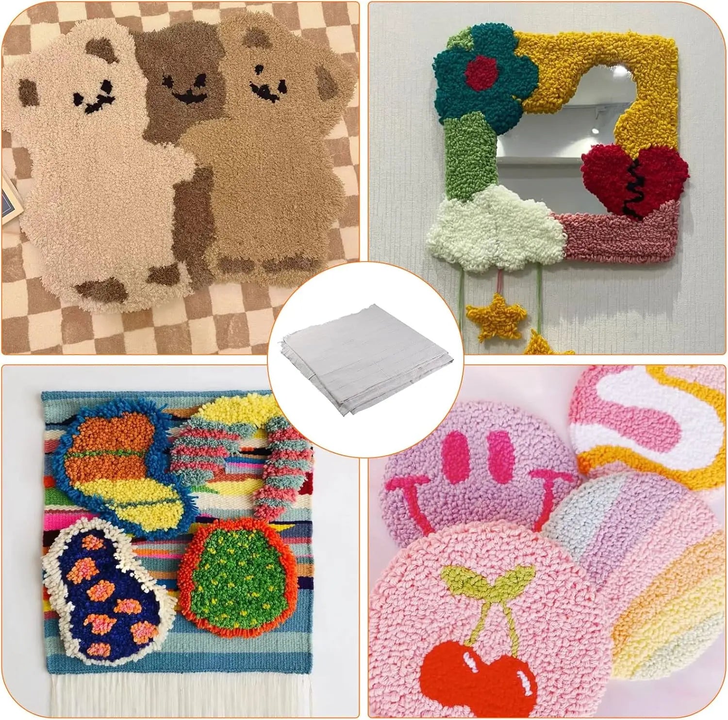 Tela Primaria para Tufting Jugacool – 35% Algodón 65% Poliéster – Varios Tamaños