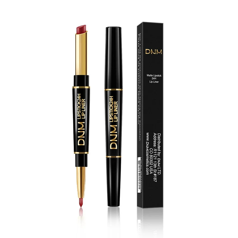 Combo de Labios Perfecto: Pintalabios Mate + Perfilador Hidratante.