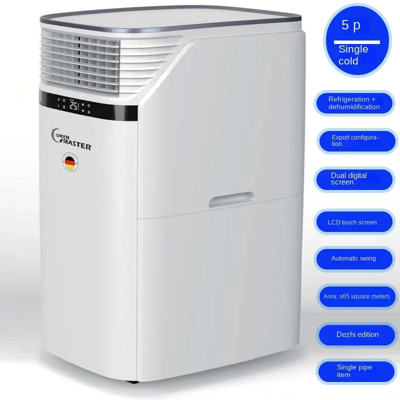 Aire Acondicionado Portátil Inverter de Alta Potencia (Frío/Calor) - Todo en Uno