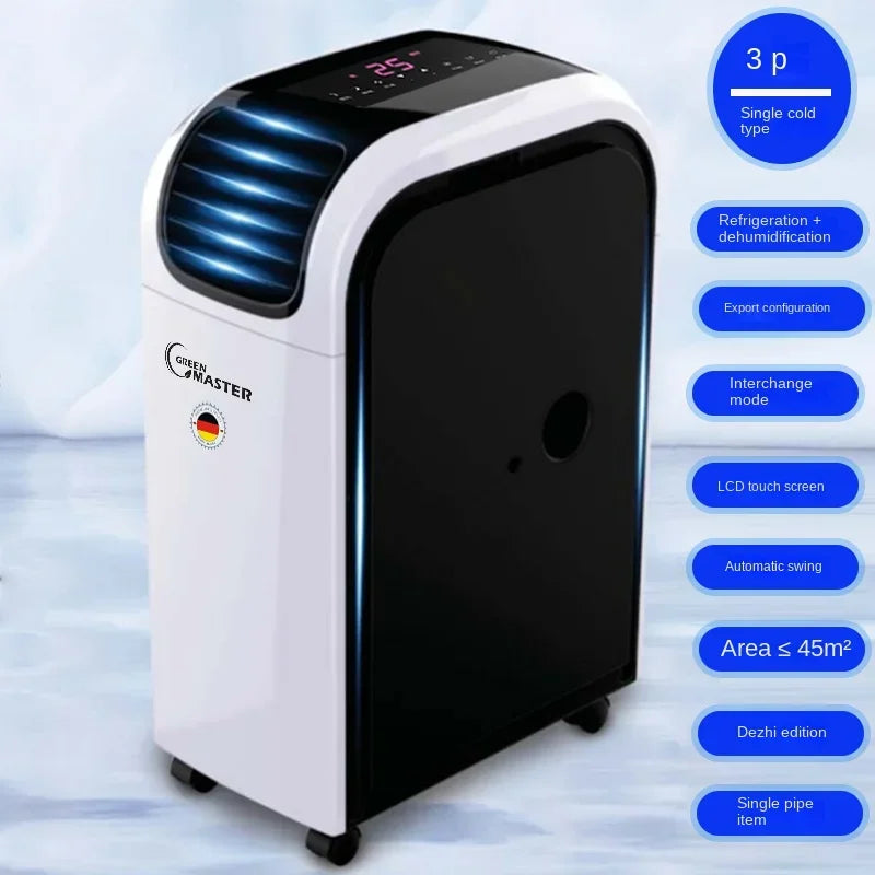 Aire Acondicionado Portátil Inverter de Alta Potencia (Frío/Calor) - Todo en Uno