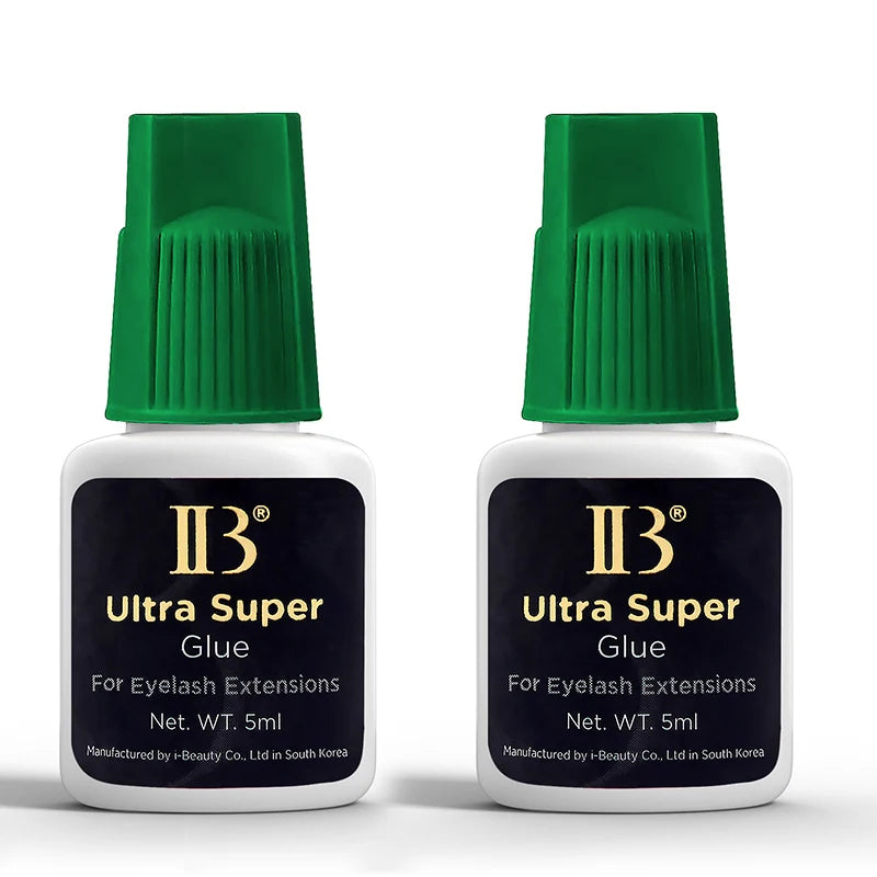 Pack x5 Adhesivo para Extensiones de Pestañas IB Ultra Super 5ml