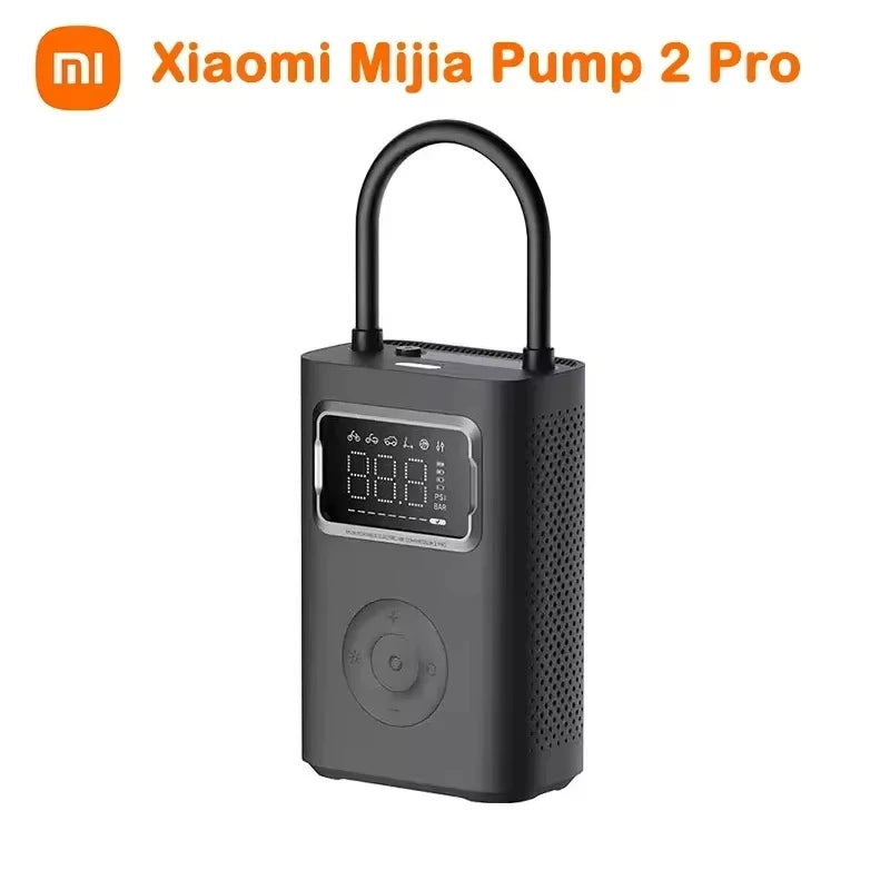 Inflador Eléctrico Portátil Xiaomi Mijia Air Pump 2/2D/2 Pro – 150 PSI, USB-C, LED, Coche y Moto