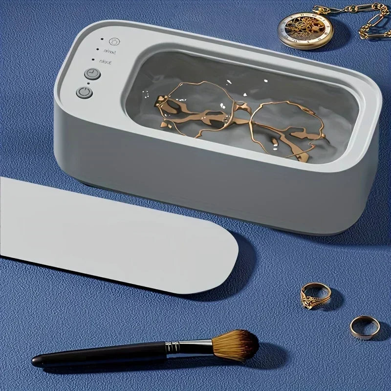Limpiador Ultrasónico Portátil NUOYING – 15W, 220V, Para Joyas, Gafas, Relojes y Anillos