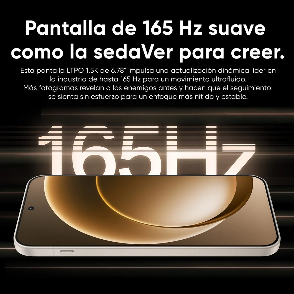 OnePlus 15 Smartphone — Snapdragon 8 Elite Gen 5, Pantalla AMOLED 6,78" 165Hz, Triple Cámara 50MP, 7300mAh