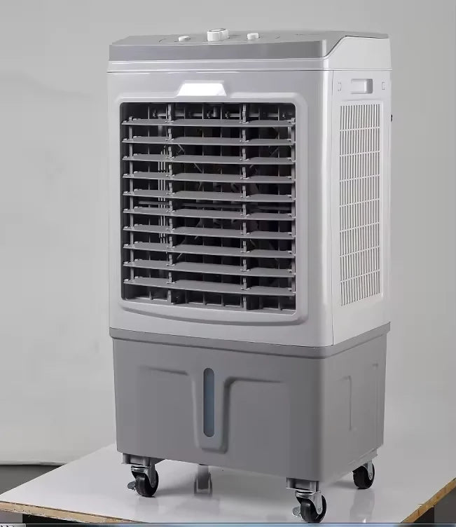 Enfriador de Aire Evaporativo Portátil, Aire Acondicionado Móvil para Hogar, Terraza y Grandes Espacios