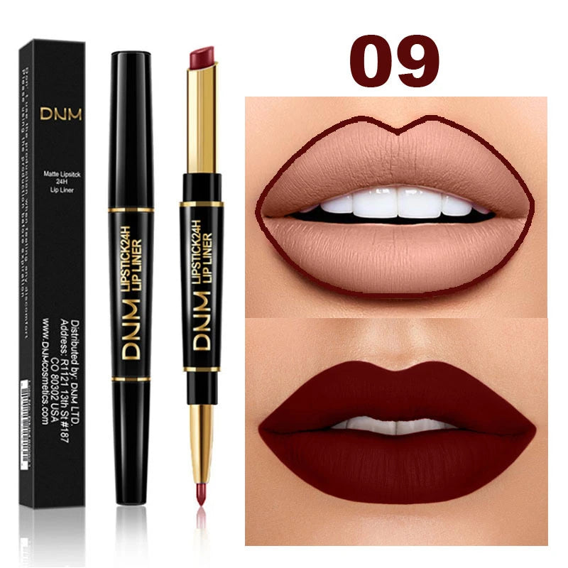 Combo de Labios Perfecto: Pintalabios Mate + Perfilador Hidratante.