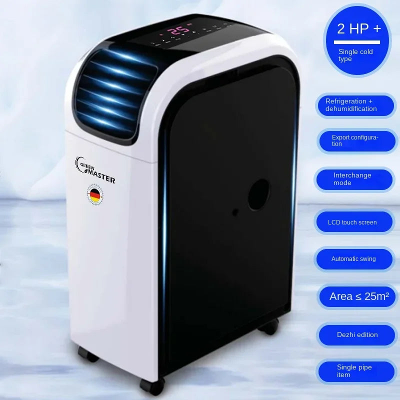 Aire Acondicionado Portátil Inverter de Alta Potencia (Frío/Calor) - Todo en Uno