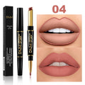 Combo de Labios Perfecto: Pintalabios Mate + Perfilador Hidratante.