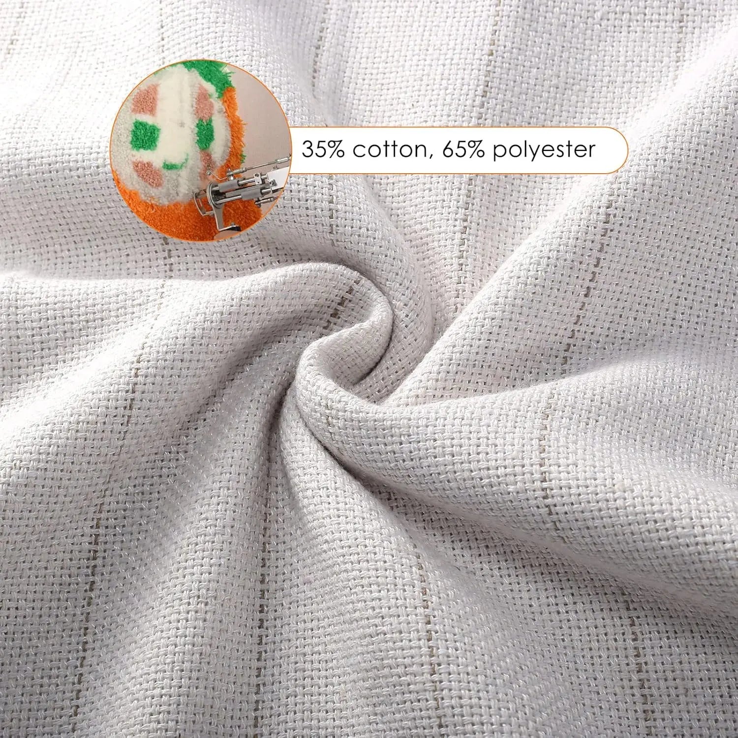 Tela Primaria para Tufting Jugacool – 35% Algodón 65% Poliéster – Varios Tamaños