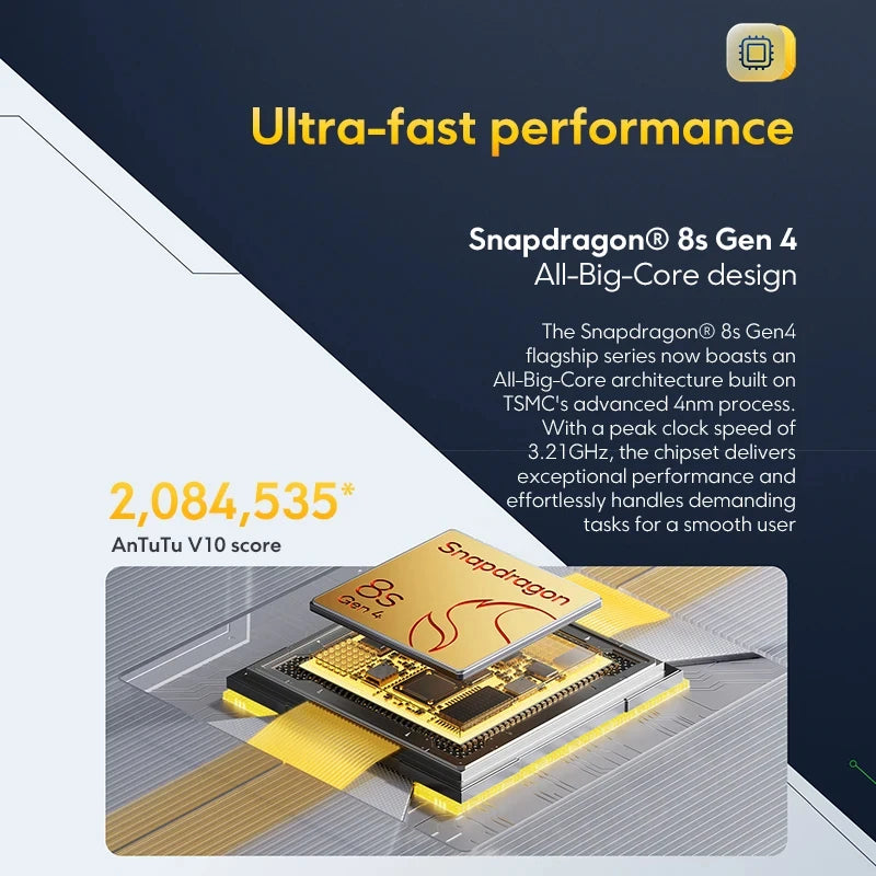 Smartphone POCO F7 5G – Versión EU, Snapdragon 8s Gen 4, 6500mAh, AMOLED 6,83" 120Hz, NFC, IP68