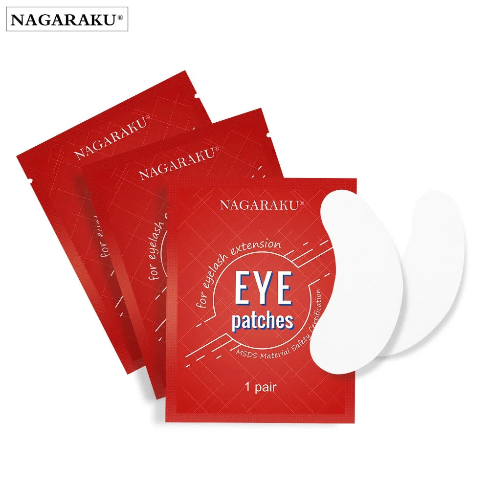 Parches de Hidrogel para Extensiones de Pestañas Nagaraku