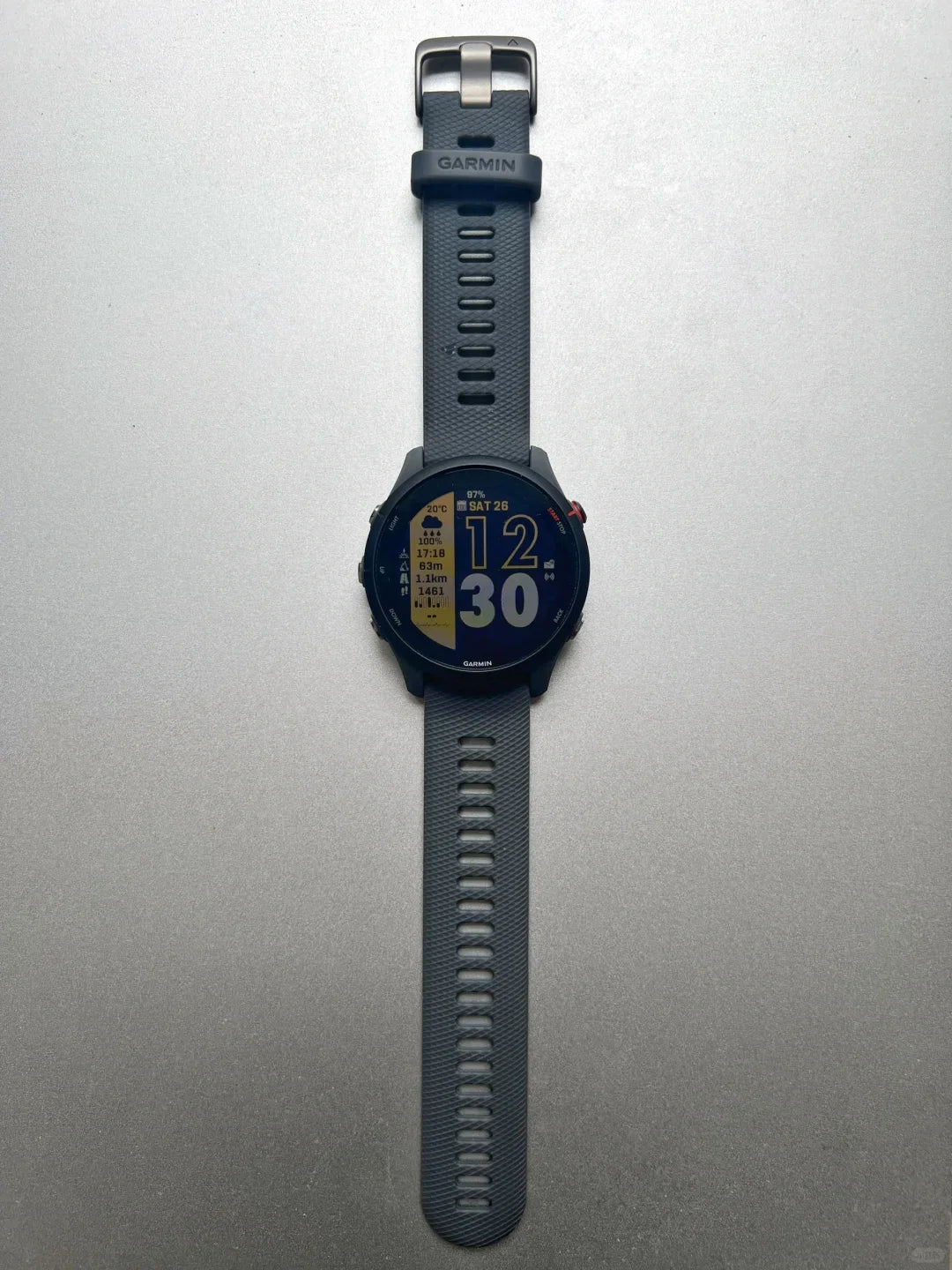 Smartwatch Garmin Forerunner 255 – GPS, 46mm, Pantalla 1,3", 14 Días Batería, 5ATM, Multi-GNSS, Bluetooth, WiFi