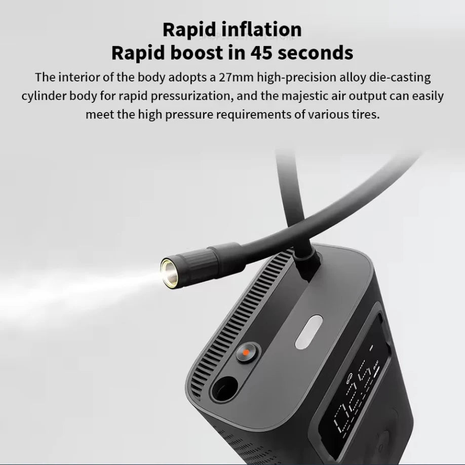 Compresor de Aire Portátil Xiaomi Mijia Air Compressor 2 Pro – Digital, USB-C, LED, 150 PSI
