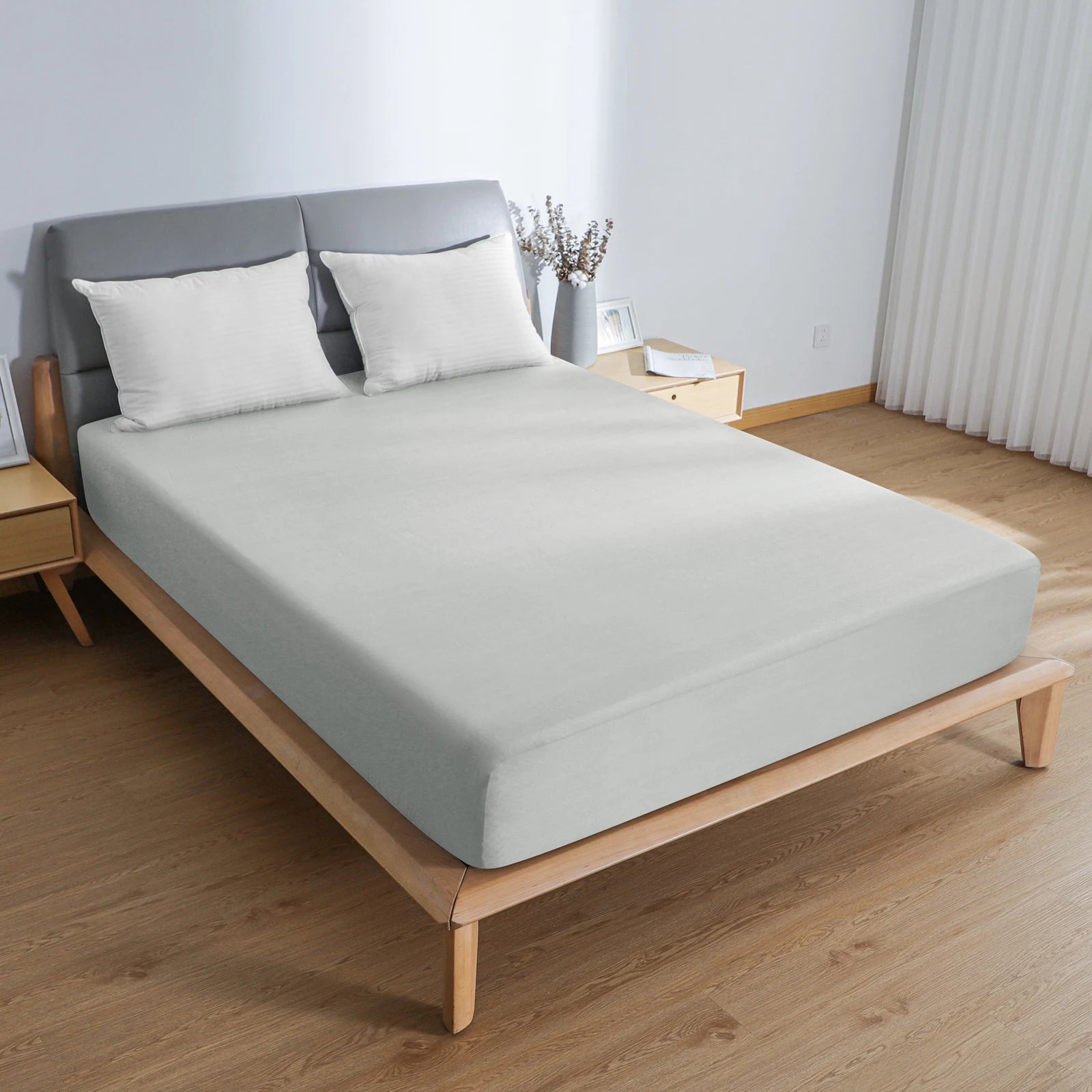 Protector de Colchón Impermeable FORCHEER – Transpirable, Antihumedad, Lavable, 140/160/180 cm