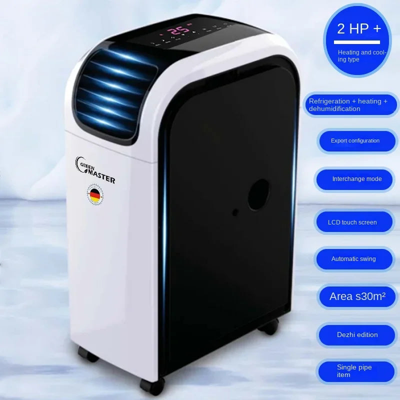 Aire Acondicionado Portátil Inverter de Alta Potencia (Frío/Calor) - Todo en Uno