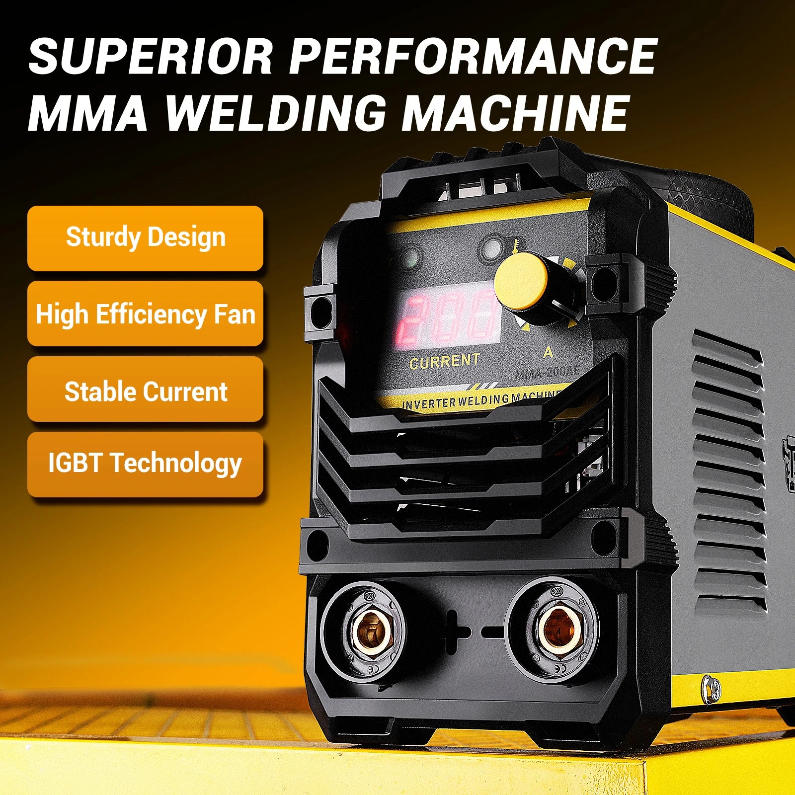 Soldadora Inversora DEKO MMA 160/200A – 4,1 KVA, Tecnología IGBT, 220V, MMA y TIG Lift