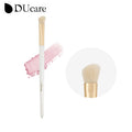 DUcare Brocha de Cejas y Peine de Pestanas 2 en 1, Brocha Angulada y Espoolie Doble Extremo, Set de Brochas de Maquillaje Profesional