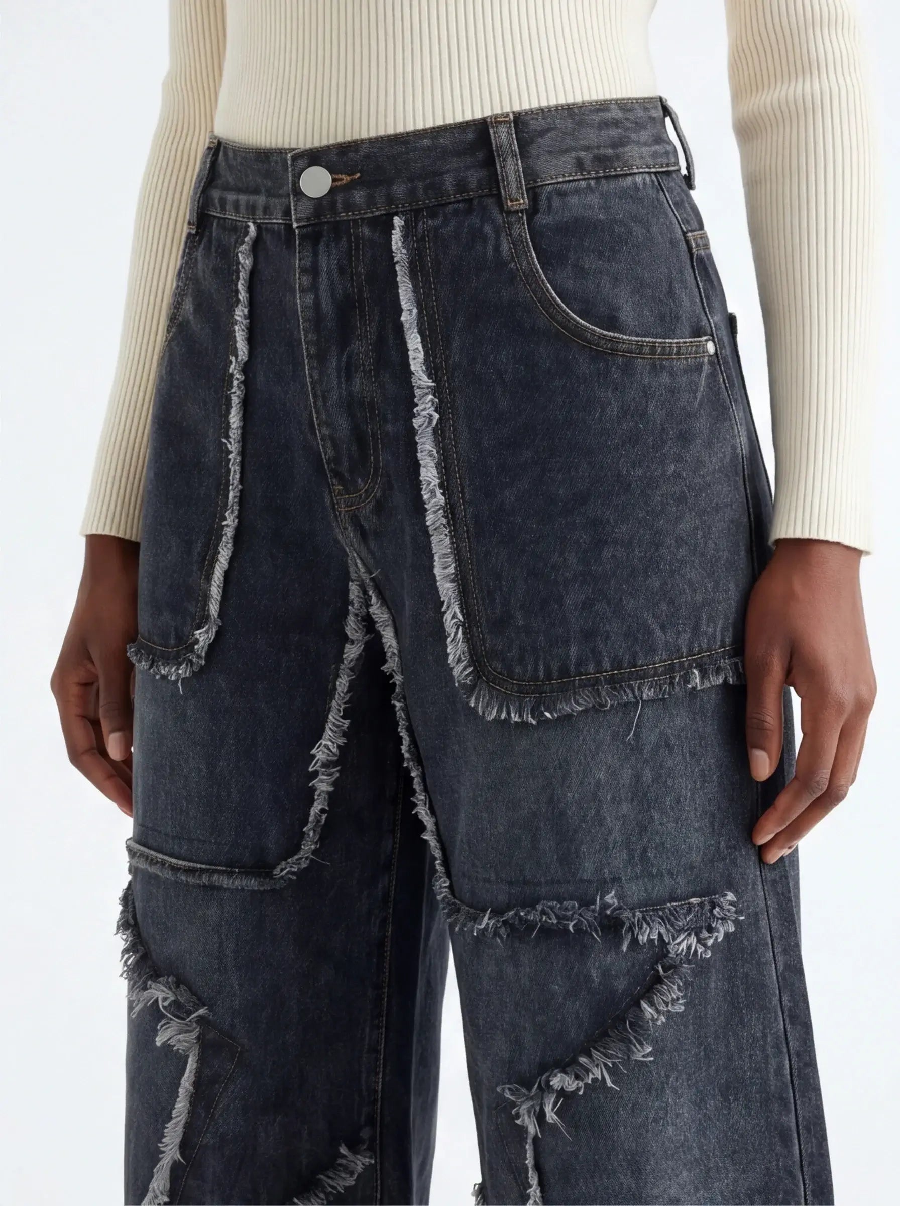 Breathable Relaxed Jeans-3