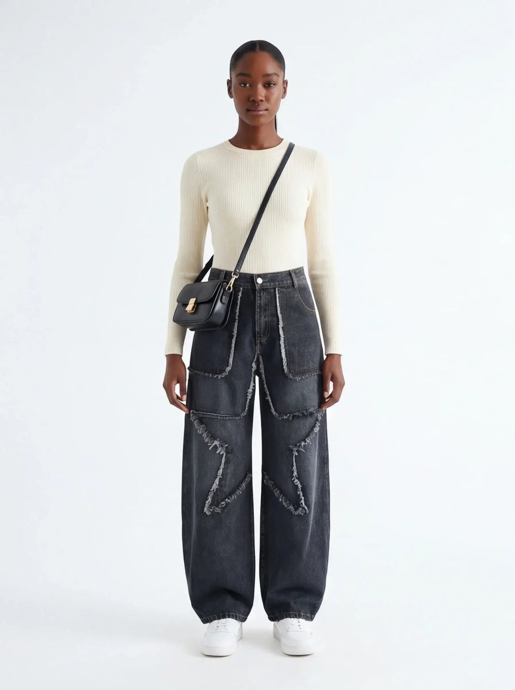 Breathable Relaxed Jeans-0