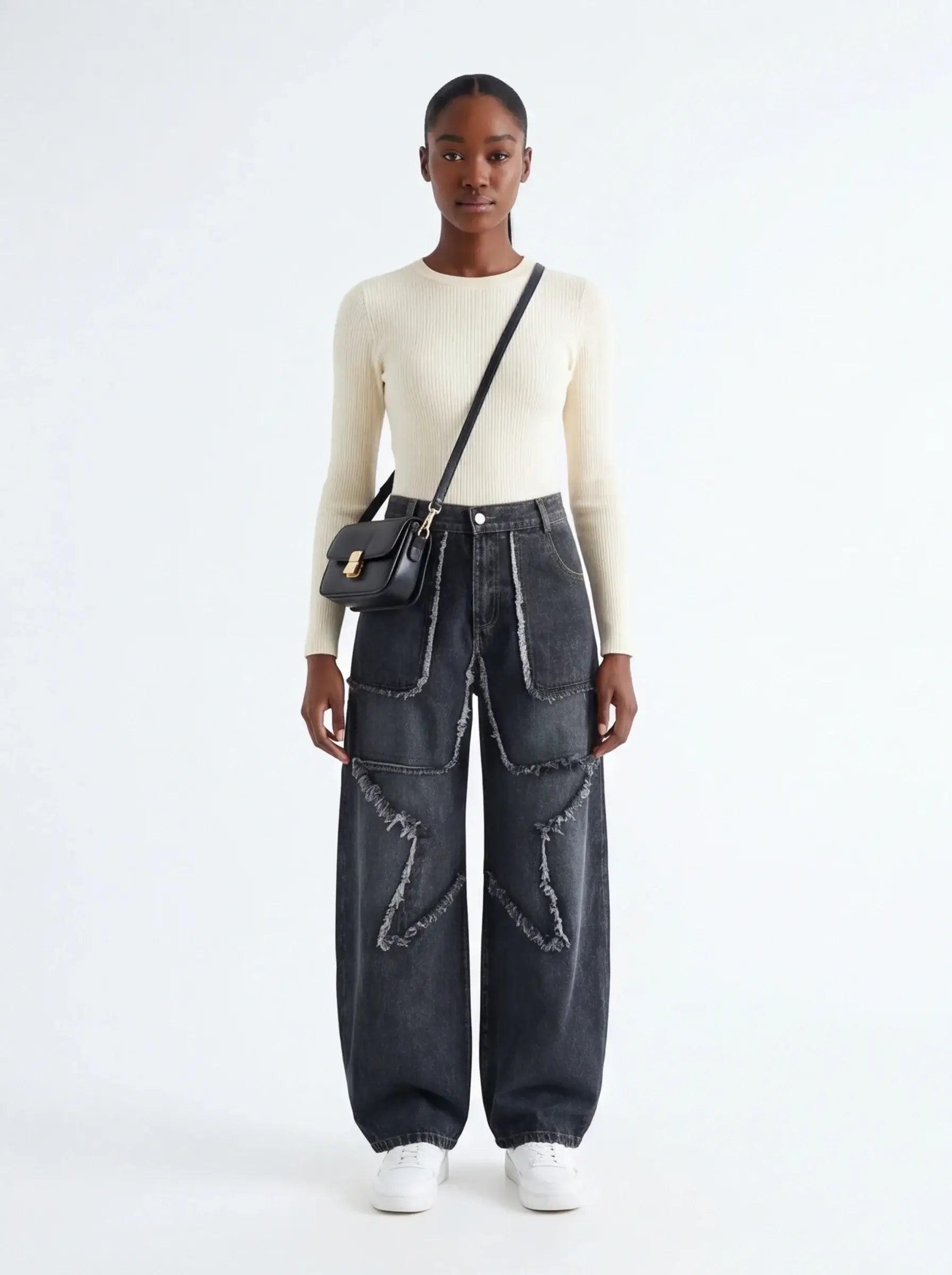 Breathable Relaxed Jeans-0