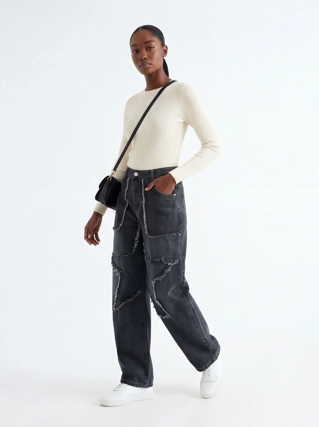 Breathable Relaxed Jeans-2