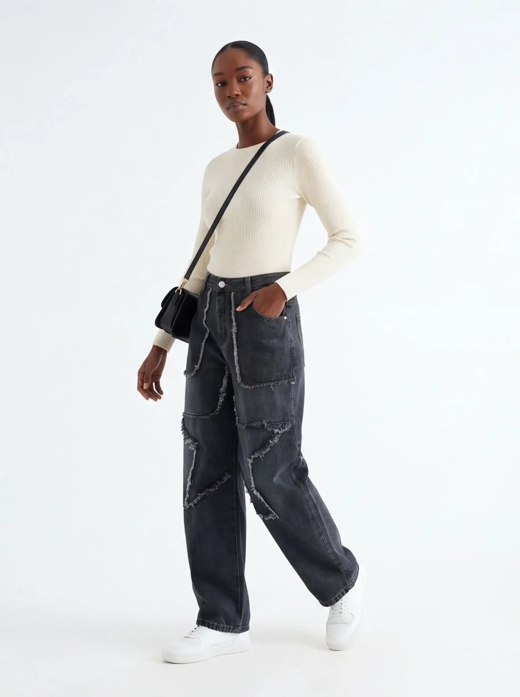 Breathable Relaxed Jeans-2